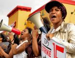 More than 400 workers participated in the Detroit "Fight for 15" action (Aaron Petkov | SW)
