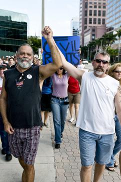 Marching for LGBT civil rights (Danny Hammontree)