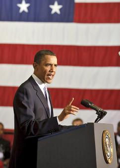 President Obama speaking in Florida (Paul E. Alers)