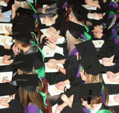 A class of 2013 graduation ceremony