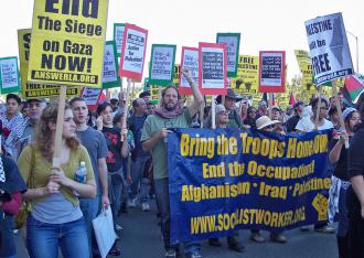 Protests against Israel's war on Gaza began within hours of the attack being launched (David Rapkin | SW)