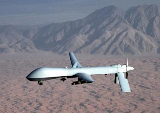 A MQ-1 Predator drone (Leslie Pratt)