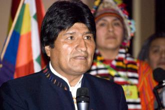 Bolivian President Evo Morales (Sebastian Baryli)