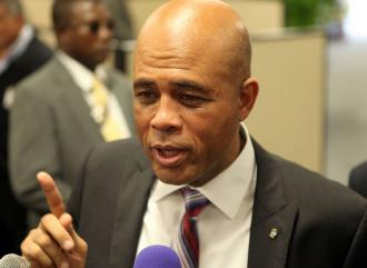 President Michel Martelly (Santiago Armas)