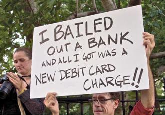 Occupiers bringing both humor and outrage to Wall Street