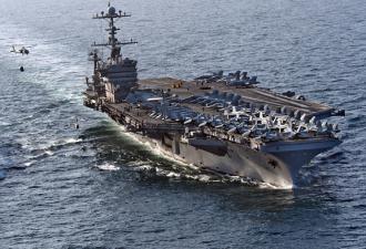 The USS John Stennis, recently deployed to the Persian Gulf (Kenneth Abbate)