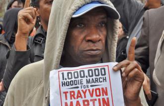Thousands demonstrated to demand justice for Trayvon Martin in New York City (Mike Fleshman)