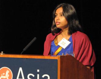 Devyani Khobragade, former deputy consul general for India in New York City (Elsa Ruiz | Asia Society)