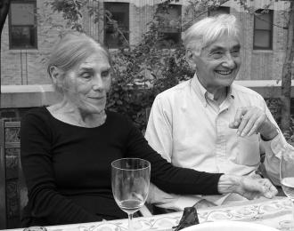 Howard Zinn with Roslyn, his life partner