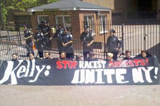 New York City activists protest the racial disparity in arrests on drug charges (Petrino DiLeo | SW)