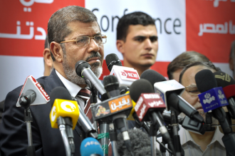 Egyptian President Mohamed Morsi  (Jonathan Rashad)