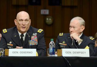Generals from the Joint Chiefs of Staff testify before the Senate Armed Services Committee