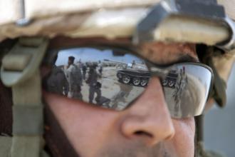 A U.S. soldier in Iraq (Ahmad Al-Rubaye | AFP)