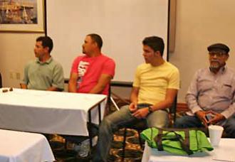 A May 25 press conference and rally helped expose D'Ambra Steel's anti-worker behavior  (Texas Communist Party)