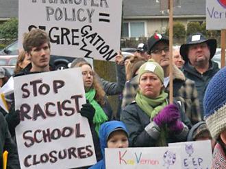 Portland residents protest proposed school closures