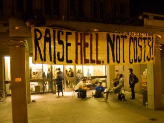Student occupied Kerr Hall at the University of California Santa Cruz (Indybay.org)