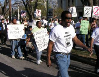 Protesters demand justice for Rodney Reed (Matthew Beamesderfer | SW)