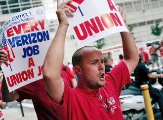 A number of union members believe last year's strike showed the potential to fight for more at Verizon