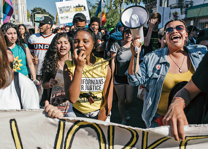 Solidarity in the streets for May Day