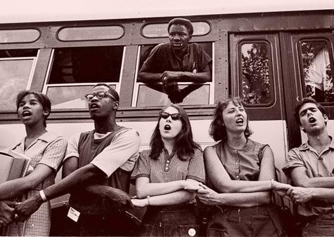 Civil rights activists during Freedom Summer in Mississippi