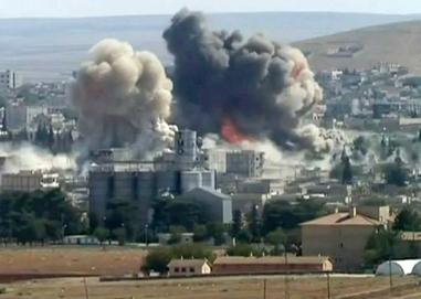 Explosions in Kobani claimed by IS forces