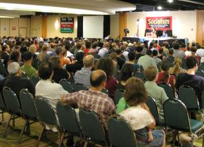 Activists gathered from across the U.S. and other countries at Socialism 2008