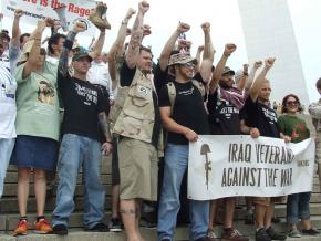 Members of Iraq Veterans Against the War