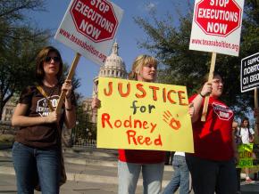 Death penalty opponents demand justice for Rodney Reed, on death row in Texas