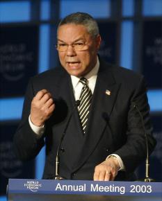 Former Secretary of State and retired Gen. Colin Powell