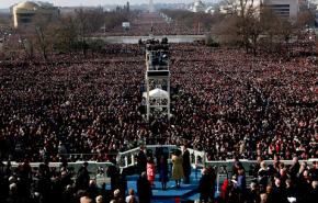 Millions gathered in Washington for Barack Obama's inauguration