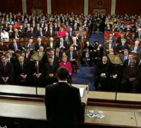Obama addresses a joint session of Congress