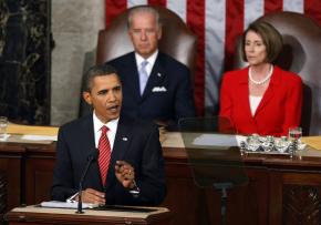 President Obama speaks on health care reform to a joint session of Congress