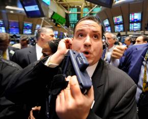 Lehman Brothers' collapse triggered massive stock market losses for Wall Street