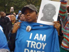 Marching for justice for Troy Davis