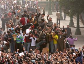 A day of mass protests in Cairo's Tahrir Square that led to the toppling of Hosni Mubarak