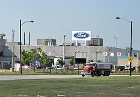 Ford's plant on the South Side of Chicago