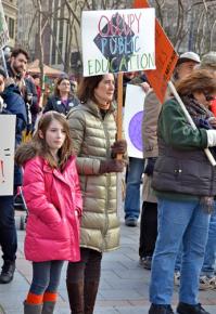 Protesters in Seattle used the March 1 day of action to challenge the Gates Foundation