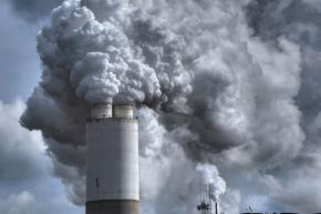 Pollution pours from a plant in Indiana