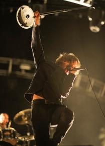 Refused playing at the Cochella festival in 2012