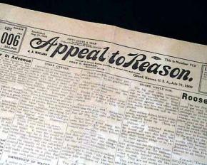 The socialist newspaper Appeal to Reason