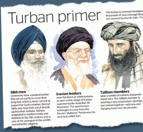 The Red Eye newspaper published a racist "Turban Primer"
