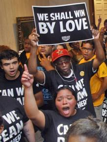 Dream Defenders occupying the Florida Capitol