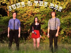 Members of June &amp; the Bee. From left: Emma Ayers, Zoe Langsdale and Eli Ayers