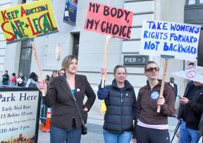 Standing up for abortion rights in the Bay Area