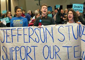 Portland students send a loud-and-clear message in support of teachers