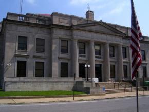 The courthouse in Murphysboro, Ill.