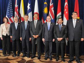Heads of state gathered to negotiate the Trans-Pacific Partnership