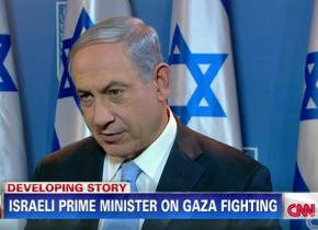 Benjamin Netanyahu appears on CNN