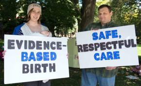 Participants in Seattle's Rally to Improve Birth
