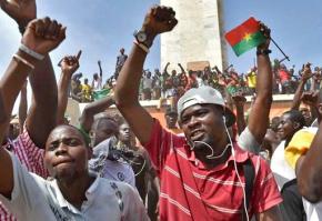 Celebrations after Burkina Faso President Blaise Compaoré steps down